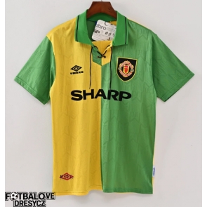 Manchester United 1992-1994 Retro Alternativní Dres Krátký Rukáv